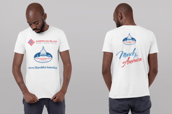 March for America T-shirt Front and Back
